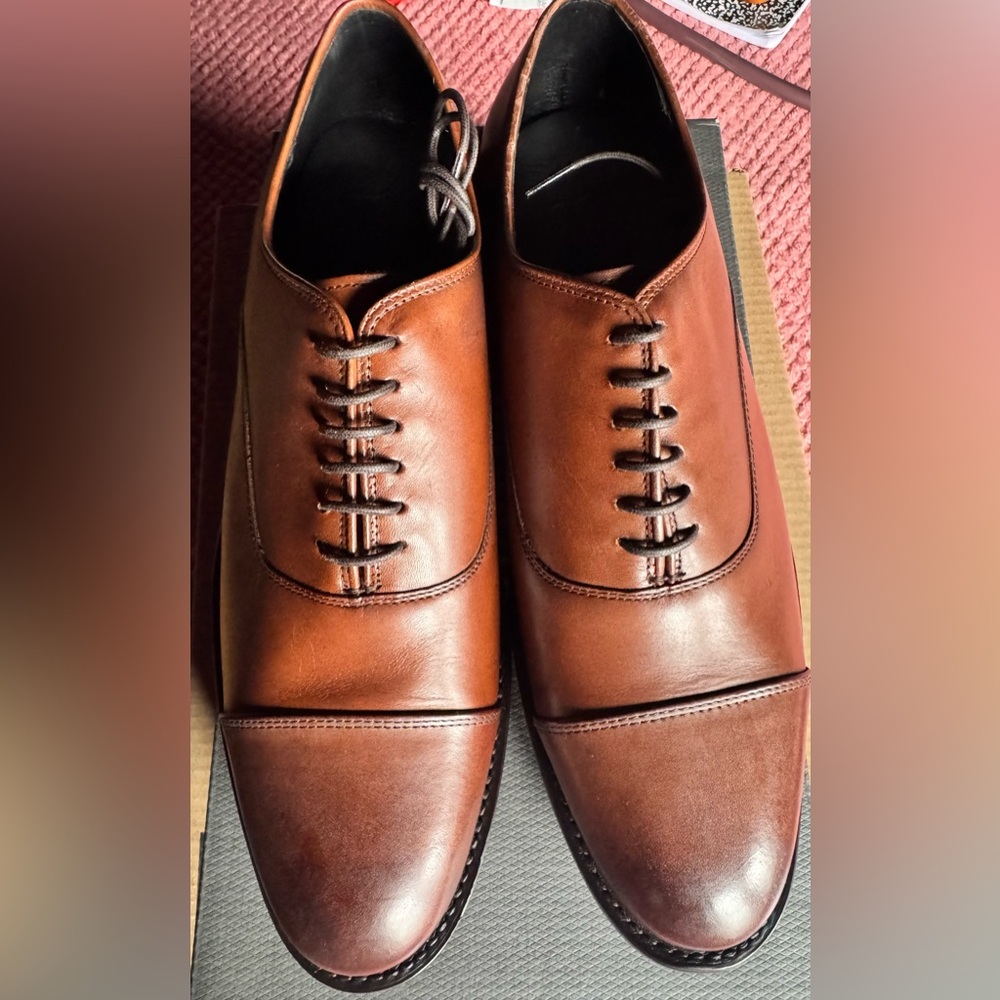 Thursday Boot Co Mens Mahogany Executive
Handcrafted Leather Dress Shoes NWOT